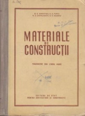 Materiale de constructii (traducere din limba rusa) foto