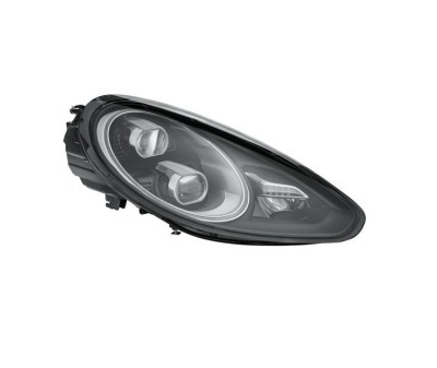 Far Porsche Panamera (970), 07.2013-09.2016, montare fata, dreapta, bi-LED; cu lumini de zi tip LED; LED; electric; negru; fara modul LED; LED, HELLA foto