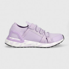 adidas by Stella McCartney pantofi de alergat Ultraboost 20 culoarea violet