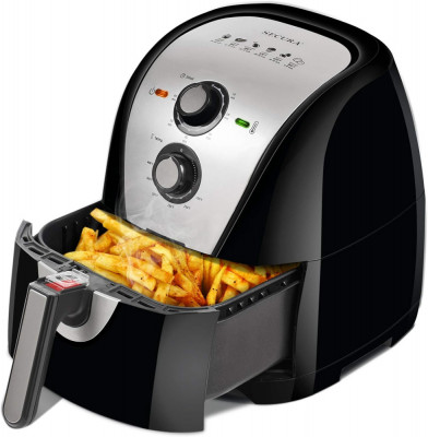 Sura Air Fryer XL 5.3 Quart 1700-Watt Friteuză electrică cu aer cald, cuptor făr foto