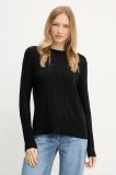 Armani Exchange pulover culoarea negru, light, XW001317 AF16619