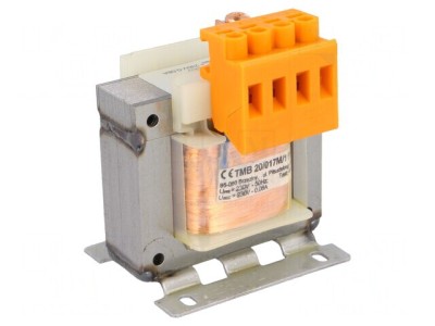 Transformator Alimentare 20VA 230V 12V cu Cleme foto