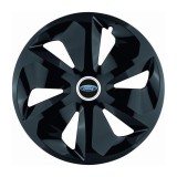 Set 4 Capace Roti Roco Negru R16, pentru Ford