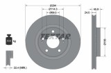 Disc frana Citroen C-Crosser, C-Crosser Enterprise; Mitsubishi Lancer IV, Lancer V, Lancer Viii, Outlander I; Peugeot 4007, 294x24mm, 45.9 mm, OE