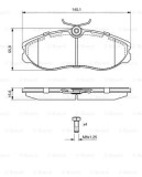 Placute Frana Disc Bosch 0986424204 Ford Nissan Maverick Serena Terrano Vanette Cargo