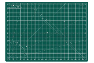 Plansa pentru taiere autovindecabila La Canilla, A2 60x45cm, verde - RESIGILAT foto