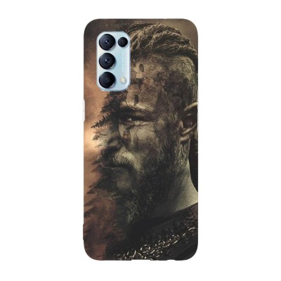 Husa compatibila cu Oppo Find X5, Viceversa, model Ragnar Fading Vikings, Silicon, TPU foto