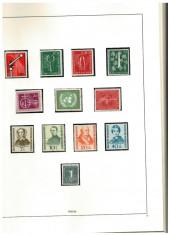 Colectie timbre neuzate Germania (Bundes) 1949-1967, 1971-1991, foto