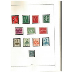 Colectie timbre neuzate Germania (Bundes) 1949-1967, 1971-1991,