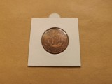 Marea Britanie / Anglia Half Penny 1945 - George VI