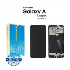 Display Samsung Galaxy A10 A105 Original Negru foto