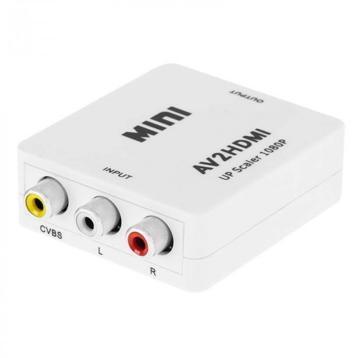 Convertor RCA CVBS +audio - HDMI mama Cabletech