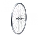 Roata spate completa 26&quot;, filet, aluminiu Cod:AWR2614