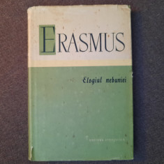 Erasmus - Elogiul nebuniei CARTONATA CONTINE SUBLINIERI