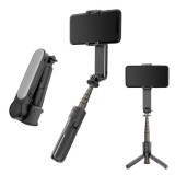 Selfie Stick Gimbal Stabilizator Bluetooth Techsuit L09, 72cm, Tripod, Negru