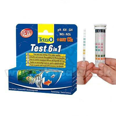 Set testere Tetratest 6 in 1 (25 bucăți) - testare rapidă foto