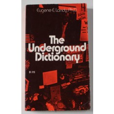 THE UNDERGROUND DICTIONARY by EUGENE E. LANDY , 1971