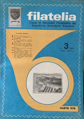 myh 15 - Filatelia - Revista filatelistilor din RSR - nr 3/martie 1978 foto