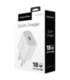 Incarcator retea POWER DELIVERY 18W 1x USB TYPE C PD Kruger&amp;Matz KM0850, Delight