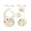 Set 7 Piese Hranire Bebelusi si Copii, 30 x 25 x 6 cm Bej