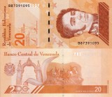VENEZUELA 20 bolivares 2021 UNC!!!