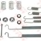 Set accesorii, sabot de frana PEUGEOT PARTNER combispace (5F) (1996 - 2012) TRW SFK263