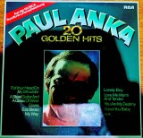 Disc Vinil Paul Anka - 20 Golden Hits -RCA Victor, RCA-TVP 600, RCA Records
