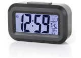 Cumpara ieftin Mini ceas digital LED, diverse functii, ora, data, temperatura, alarma, 9x5x2.5 cm - Negru