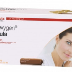 Supliment alimentar Zell Oxygen formula cu laptisor de matca si ulei de grau incoltit Dr. Wolz 14 fiole x 20ml