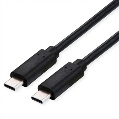 Cablu USB 4 Gen2x2 type C 100W T-T 2m, Roline 11.02.9083 foto