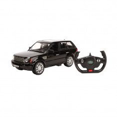 Masina cu telecomanda Range Rover Sport Rastar, 32.3 x 14.8 x 13.9 cm, 10 km/h, tractiune 2 WD, anvelope cauciuc, Negru foto