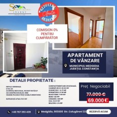 Apartament de V&acirc;nzare &ndash; 3 Camere Spațioase, Zona Piața Balada