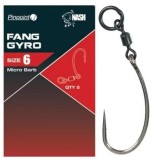 Carlige NASH Pinpoint Fang Gyro Hooks Nr.4