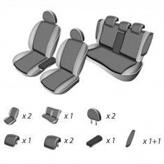 Set huse scaun Audi A4 (B7) AVANT 2004-2007 foto