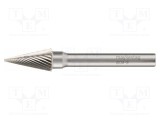 Freză biax ALPEN-MAYKESTAG 3mm pentru metal, lungime 38mm, tija 3mm