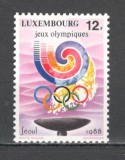 Luxemburg.1988 Olimpiada de vara SEUL ML.188