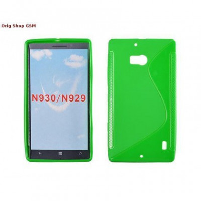 Husa Silicon S-Line Nokia Lumia 930 Verde foto