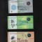 Set Nicaragua 5 + 10 + 20 + 50 + 100 + 200 cordobas polimer unc