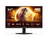 Monitor Gaming AOC 24G4HRE, 23.8 , 1920 x 1080 pixeli, Black, Red, 3 ani Garantie