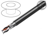 Cablu RS232 Ecranat 2x2x24AWG PVC Crom