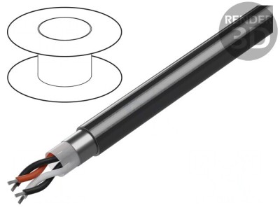 Cablu RS232 Ecranat 2x2x24AWG PVC Crom foto
