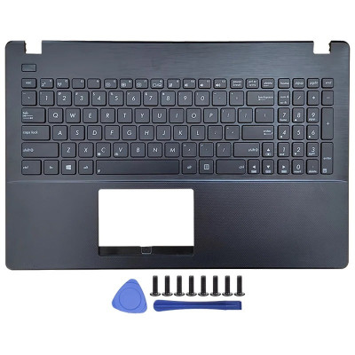 Carcasa superioara cu tastatura palmrest Laptop, Asus, R512M, R512MA, R512MAV, R512CA, D550MA, D550CA, 90NB0341-R30260, layout US foto