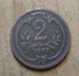 AUT AustroUngaria 2 heller 1897, Europa
