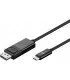 Cablu USB Type C la Displayport tata-tata 1.2m 4K GOOBAY