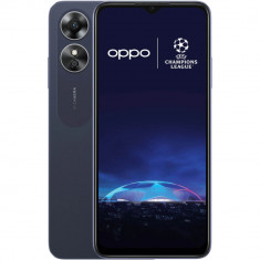 Telefon mobil OPPO A17, 64GB, 4GB RAM, Dual SIM, Midnight Black