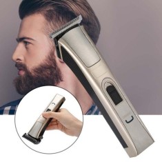 Masina profesionala de tuns cu acumulator, trimmer barba lame metal 3-12 mm foto