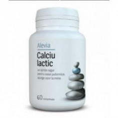 Calciu Lactic Alevia 60cpr