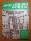 Revista gospodariilor agricole de stat februarie 1962-aer. GAS . voluntari