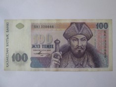 Kazahstan 100 Tenge 1993 seria:1330666 foto