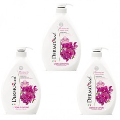 Pachet Oferta 3 x 1l Sapun Lichid Fara Parabeni Dermomed Orhidee foto